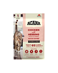 Acana Indoor Entrée Dry Cat Food Chicken & Turkey 4,5 kg