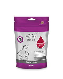 Platinum Training Treats Click-Bits Chicken & Lamb 150 g