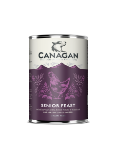 Canagan Wet Dog Food Senior Feast Chicken 400 g