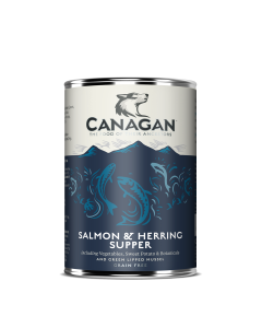 Canagan Wet Dog Food Salmon & Herring Supper 400 g