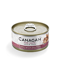 Canagan Nat Kattenvoer Tonijn met Zalm 75 g online bestellen bij Food4Pets