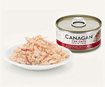 Canagan Wet Cat Food Chicken with Beef 75 g