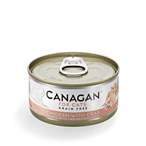 Canagan Wet Cat Food Chicken with Crab 75 g