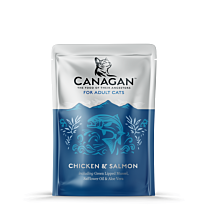 Canagan Nat Kattenvoer Kip & Zalm 85 g online bestellen bij Food4Pets