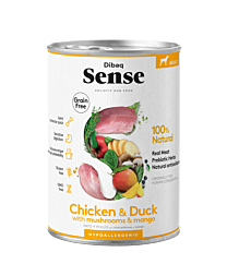 Dibaq Sense Wet Dog Food Chicken & Duck 380 g