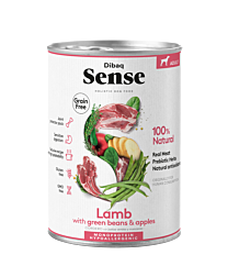 Dibaq Sense Nat Hondenvoer Lam 380 g
