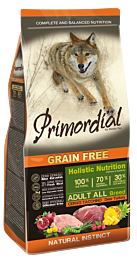 Primordial Dry Dog Food Adult Venison & Turkey 12 kg