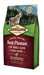 Carnilove Kattenvoer Adult Haarbal Controle Eend & Fazant 6 kg