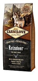 Carnilove Hondenbrokken Adult Rendier 12 kg