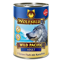 Wolfsblut Wild Pacific Wet Dog Food Adult Fish with Potatoes 395 g