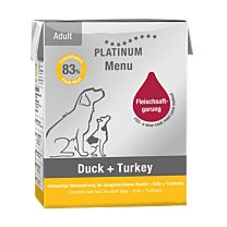 Platinum natvoer honden eend en kalkoen 375g.png