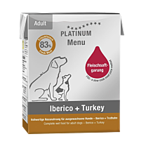 Platinum natvoer honden iberico en kalkoen 375g.png