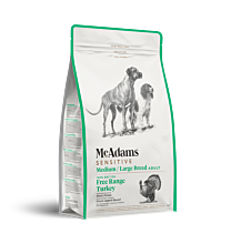 McAdams Sensitive Hondenbrokken Medium & Large Breed Kalkoen