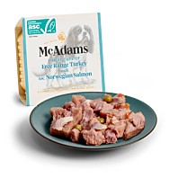 McAdams Nat Hondenvoer Vrije Uitloop Kalkoen met Noorse Zalm 150 g