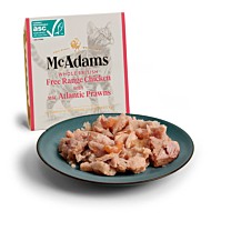 McAdams Nat Kattenvoer Vrije Uitloop Kip met Atlantische Garnalen 100 g