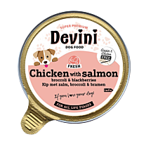 Devini Nat Hondenvoer Kip & Zalm 85 g online bestellen bij Food4Pets