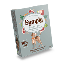 Symply Nat Hondenvoer Senioren Feestmaal Graslam 395 g online bestellen bij Food4Pets