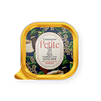 Canagan Petite Wet Dog Food Turkey with Duck Paté 100 g