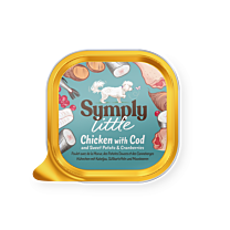 Symply Little Wet Dog Food Chicken with Cod 100 g