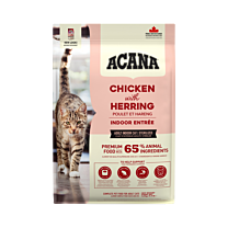 Acana Indoor Entrée Dry Cat Food Chicken & Herring 4,5 kg