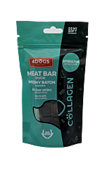 4Dogs Vleesbar Eend met Spirulina en Hertengeweipoeder 2 stuks 100 g.png