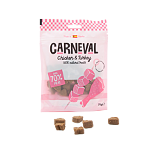 Carneval Dog Training Treats Chicken & Turkey 75 g