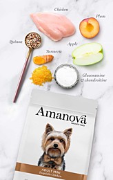 Amanova Dry Dog Food Adult Mini Exquisite Chicken