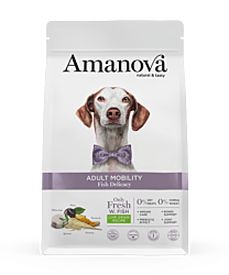 Amanova Dry Dog Food Adult Mobility Delicacy Fish