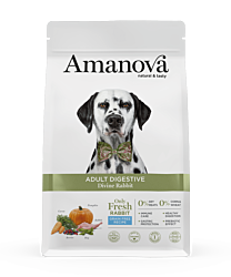 Amanova Hondenbrokken Adult  Digestive Divine Konijn