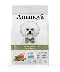 Amanova Dry Dog Food Adult  Mini Digestive Divine Rabbit