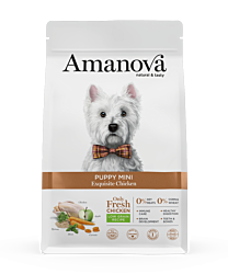 Amanova Hondenbrokken Puppy Mini Exquisite Kip 2 kg