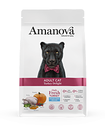 Amanova Kattenbrokken Adult Delight Kalkoen
