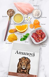 Amanova Kattenbrokken Sterilised Exquisite Kip