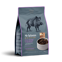 McAdams Luchtgedroogde Hondenbrokken Digestive Adult Wild Zwijn