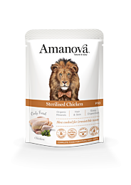 Amanova Nat Kattenvoer Adult Sterilised Kip 85 g