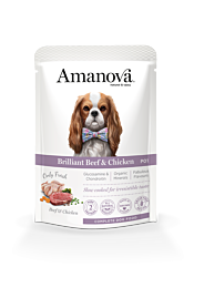 Amanova Wet Dog Food Adult Brillant Beef & Chicken
