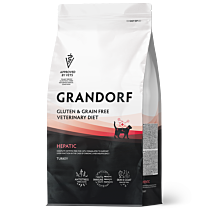 Grandorf Hepatic Dry Cat Food Turkey