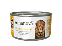 Amanova Nat Kattenvoer Kipfilets Bouillon 70 g