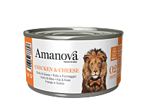 Amanova Wet Cat Food Chicken & Cheese Broth 70 g