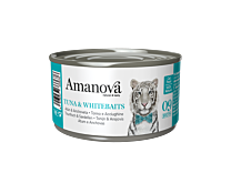 Amanova Nat Kattenvoer Tonijn & Ansjovis Bouillon 70 g