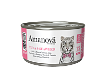 Amanova Nat Kattenvoer Tonijn & Zeewier Gelei 70 g