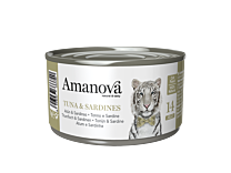 Amanova Nat Kattenvoer Tonijn & Sardine Gelei 70 g