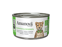 Amanova Nat Kattenvoer Sardine & Garnaal Gelei 70 g