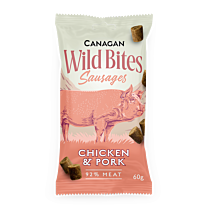 Canagan Hondensnack Wild Bites Kip & Varken 60 g