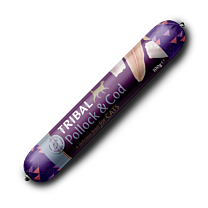 Tribal Verse Worst met Koolvis & Kabeljauw voor Katten 100 g