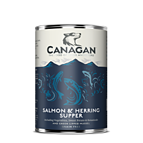 Canagan Wet Dog Food Salmon & Herring Supper 400 g