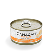 Canagan Wet Cat Food Chicken with Salmon 75 g