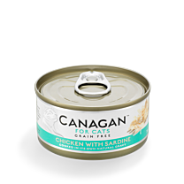 Canagan Nat Kattenvoer Kip met Sardine 75 g online bestellen bij Food4Pets