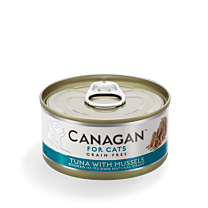 Canagan Nat Kattenvoer Tonijn met Mosselen 75 g online bestellen bij Food4Pets