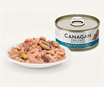 Canagan Nat Kattenvoer Tonijn met Mosselen 75 g